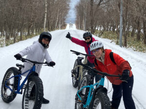冬のいいとこどりアドベンチャーツアー【A：網走国定公園・能取岬ライド＆スノーシューコース】